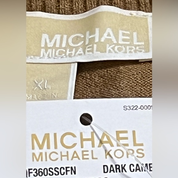 G - Michael Kors Tan Knit Sweater - Picture 4 of 5